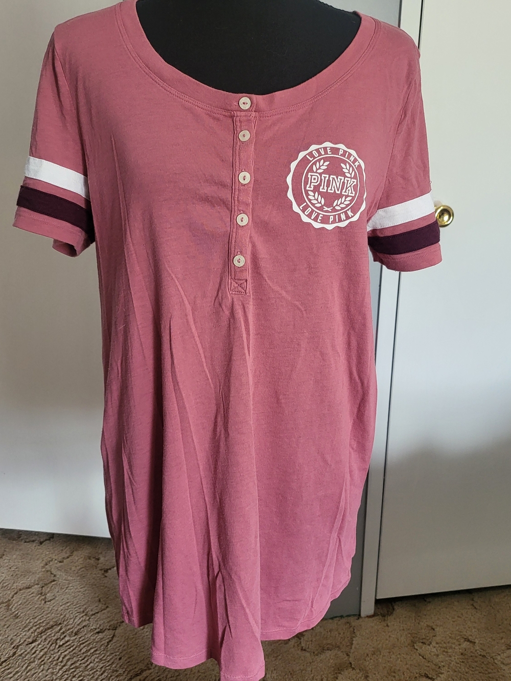 Only Rose Pink 'PINK' Graphic Tee